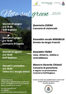 Note sul green 2024