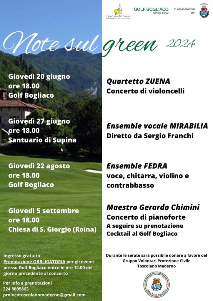 Note sul green 2024